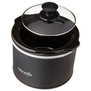 Crock-Pot SCR151 1-1/2 Quart Round Manual Slow Cooker Black Nwt